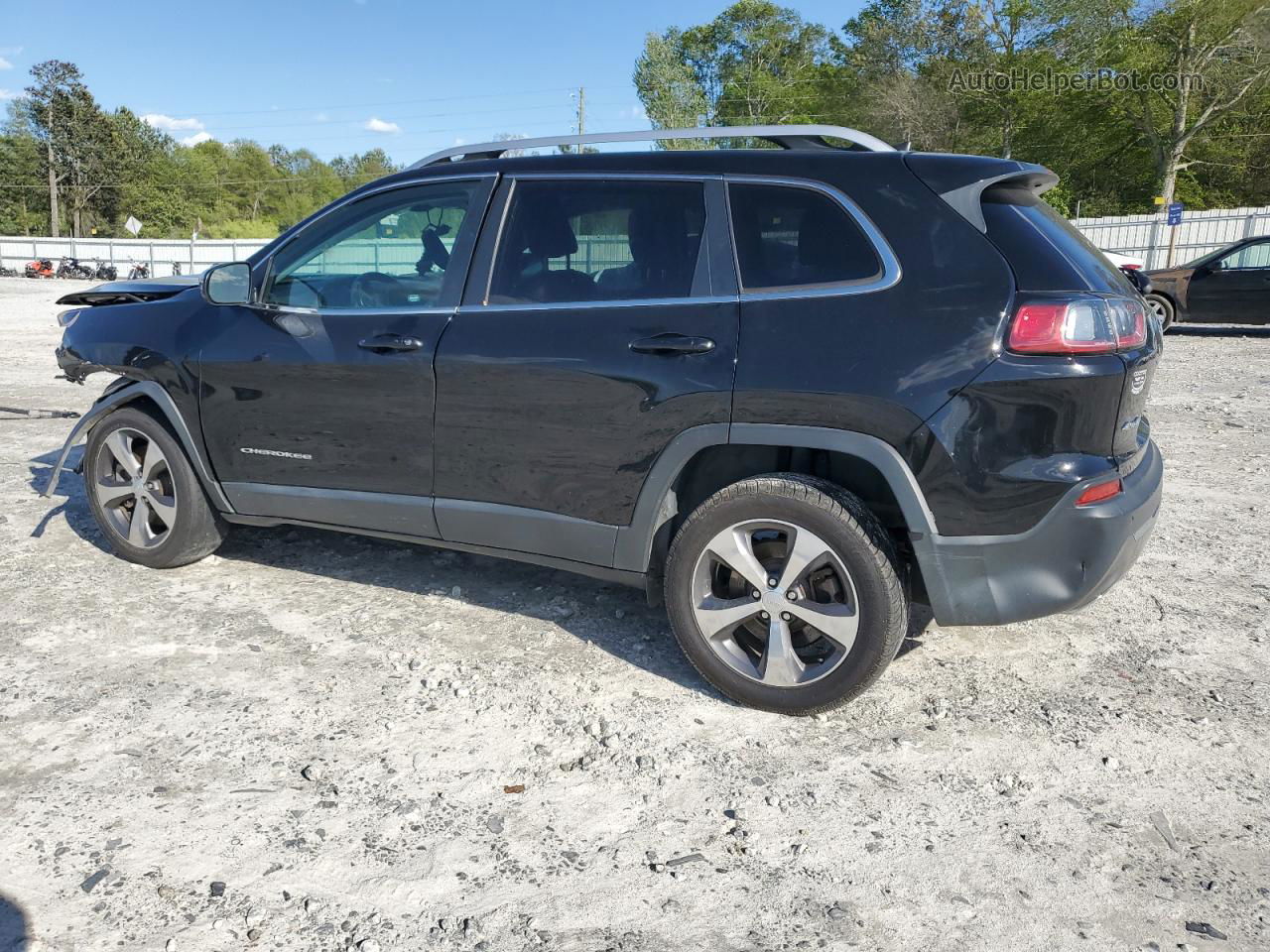 2019 Jeep Cherokee Limited Black vin: 1C4PJMDX4KD303725