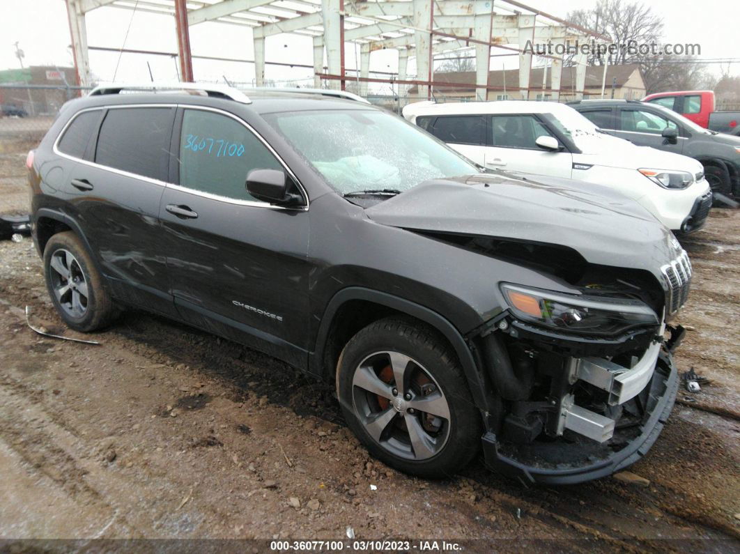 2019 Jeep Cherokee Limited 4x4 Gray vin: 1C4PJMDX4KD310450