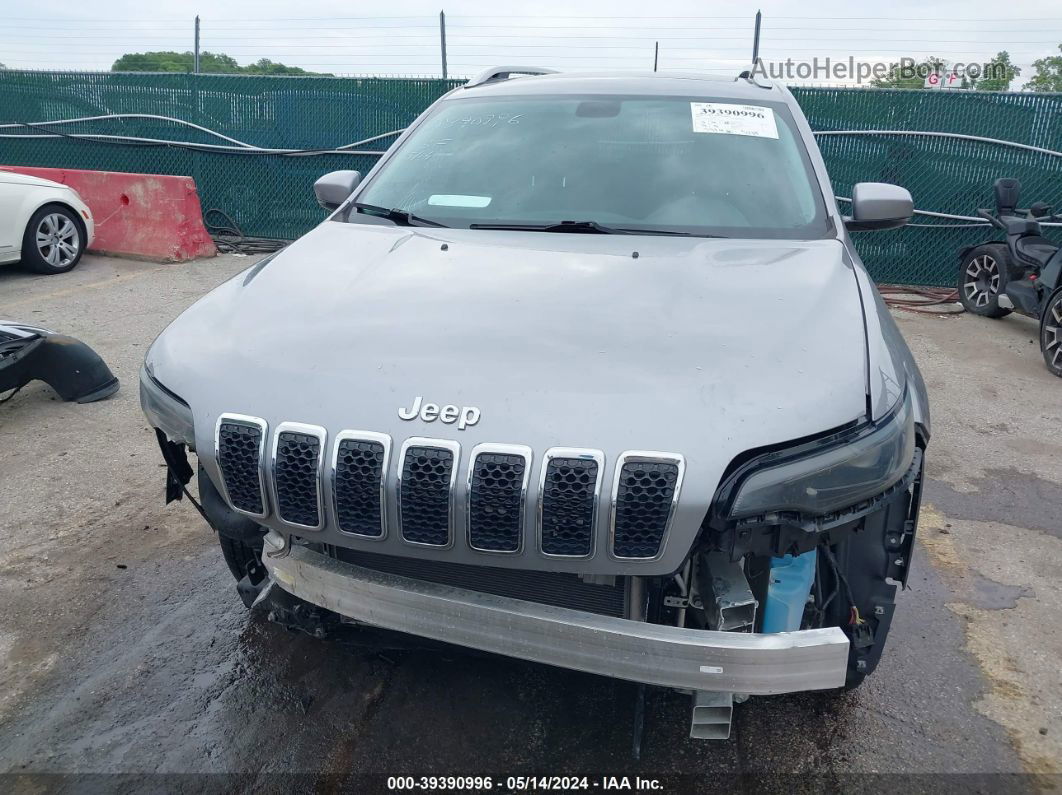 2019 Jeep Cherokee Limited 4x4 Серебряный vin: 1C4PJMDX4KD334294