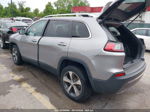 2019 Jeep Cherokee Limited 4x4 Silver vin: 1C4PJMDX4KD334294