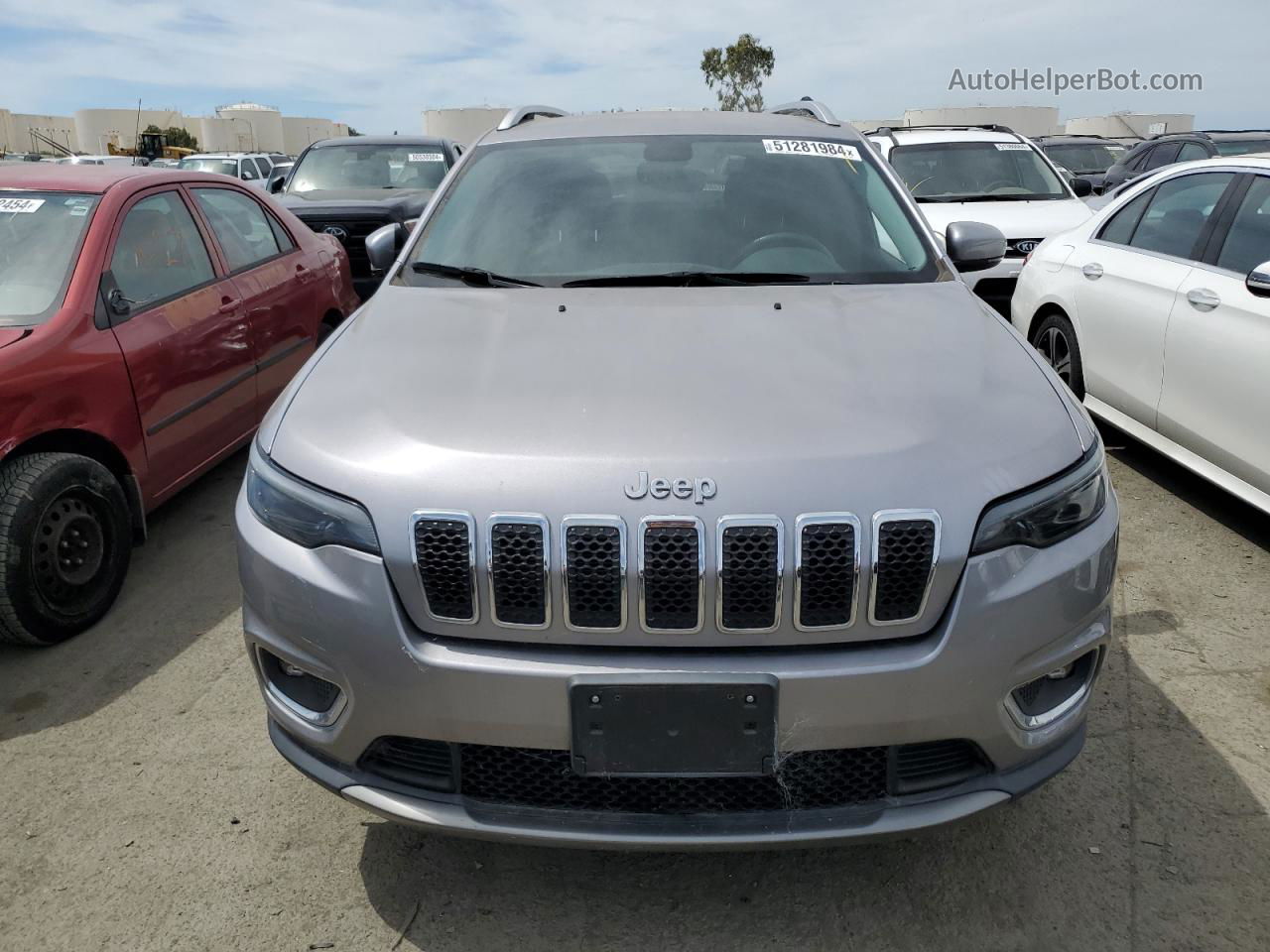 2019 Jeep Cherokee Limited Серый vin: 1C4PJMDX4KD359485