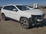 2019 Jeep Cherokee Limited White vin: 1C4PJMDX4KD374116