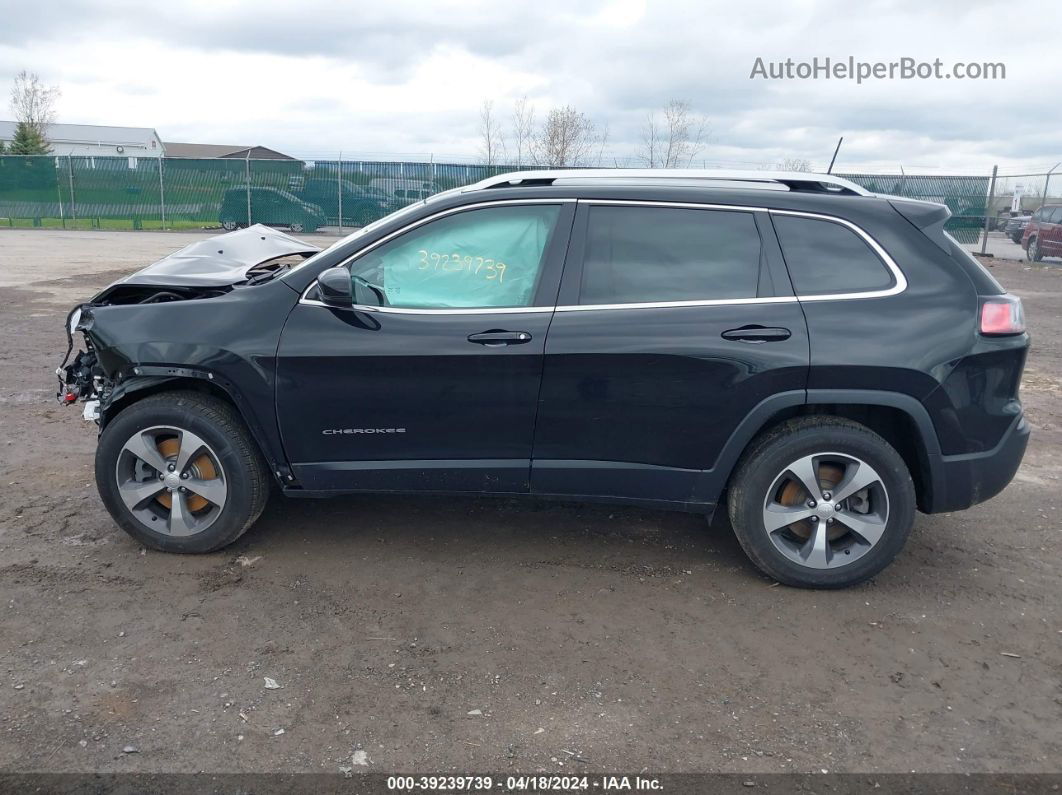 2019 Jeep Cherokee Limited 4x4 Black vin: 1C4PJMDX4KD386847