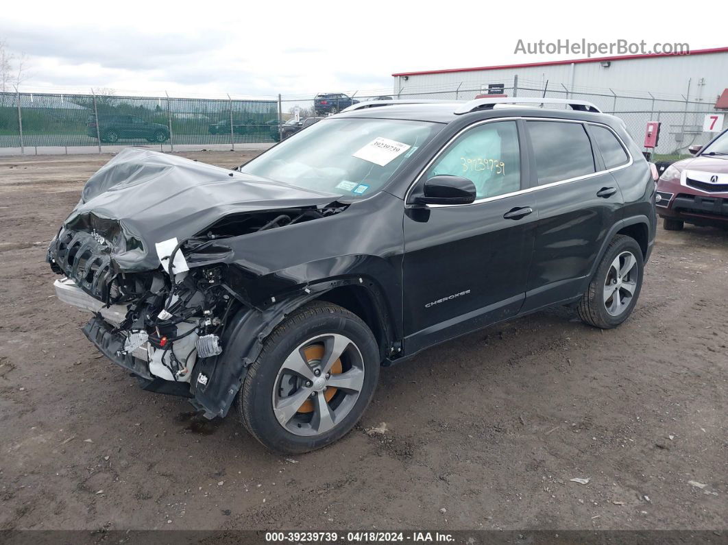 2019 Jeep Cherokee Limited 4x4 Black vin: 1C4PJMDX4KD386847