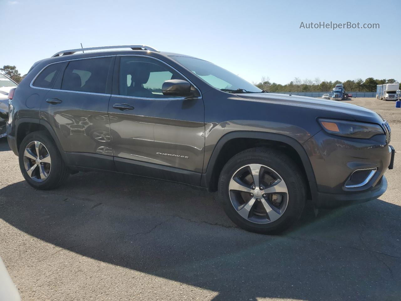 2019 Jeep Cherokee Limited Charcoal vin: 1C4PJMDX4KD412900