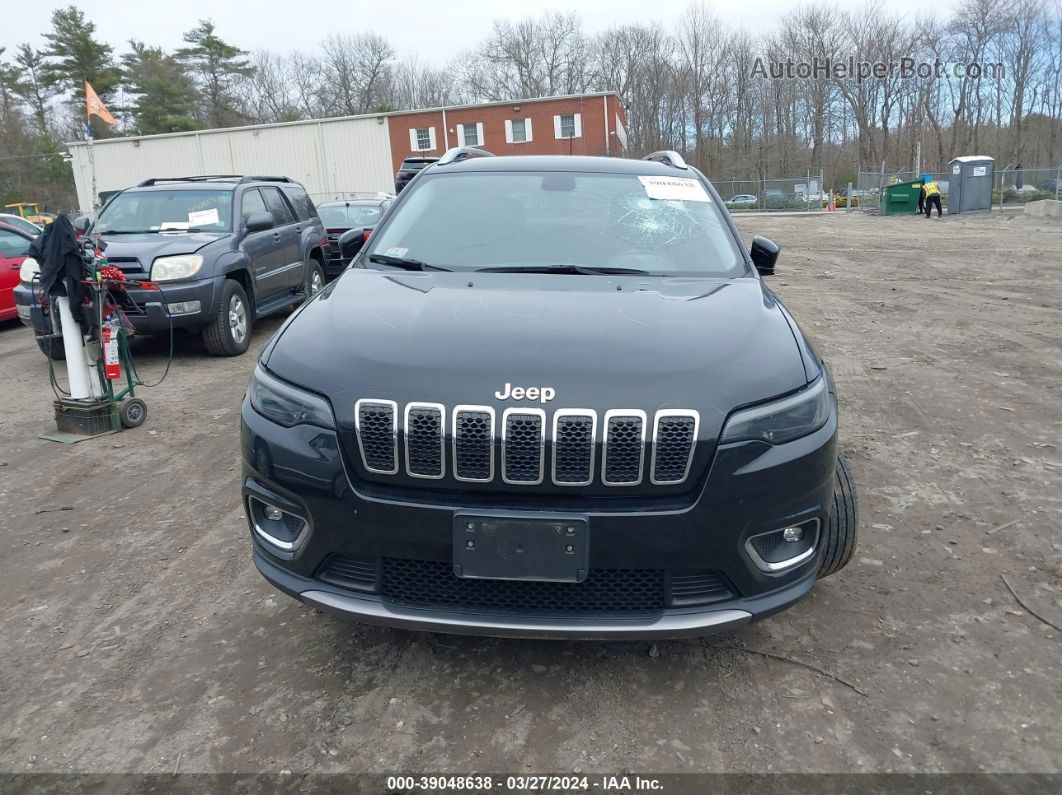 2019 Jeep Cherokee Limited 4x4 Black vin: 1C4PJMDX4KD414498