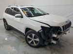 2019 Jeep Cherokee Limited White vin: 1C4PJMDX4KD438235