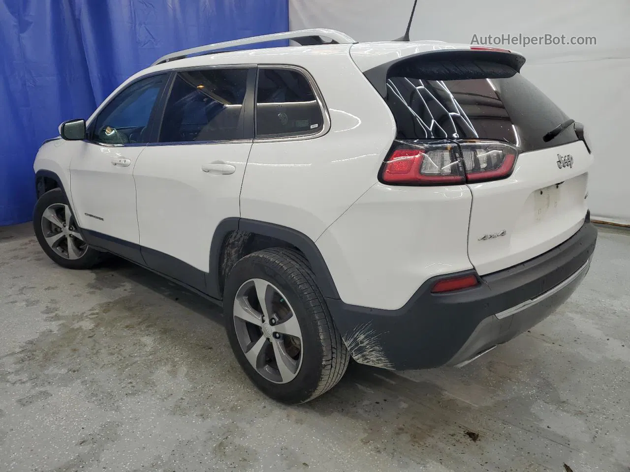 2019 Jeep Cherokee Limited White vin: 1C4PJMDX4KD438235