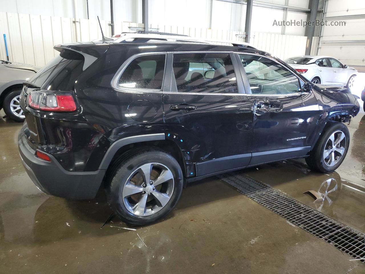 2019 Jeep Cherokee Limited Черный vin: 1C4PJMDX4KD456542