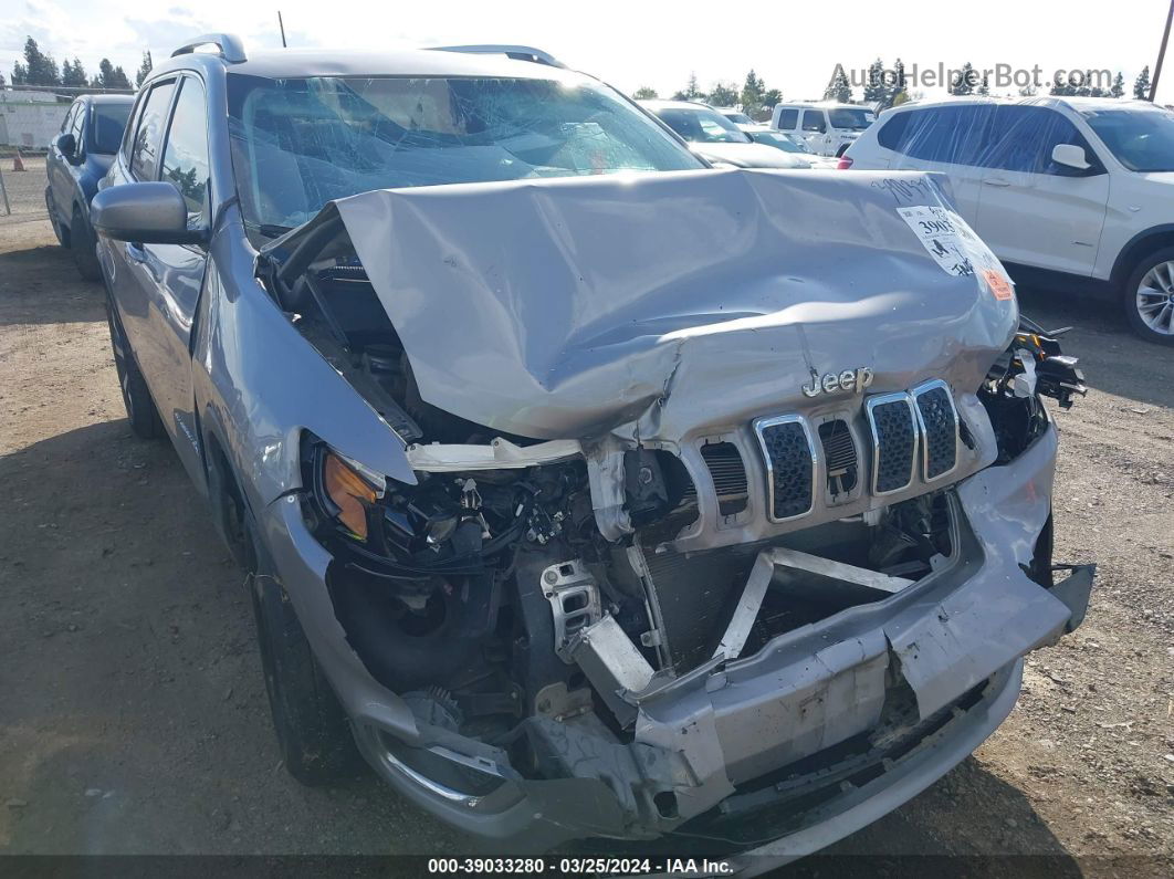 2019 Jeep Cherokee Limited 4x4 Silver vin: 1C4PJMDX4KD467895