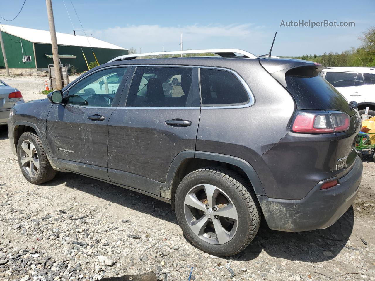 2021 Jeep Cherokee Limited Серый vin: 1C4PJMDX4MD124216