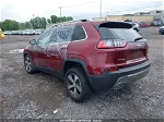 2021 Jeep Cherokee Limited 4x4 Бордовый vin: 1C4PJMDX4MD137757