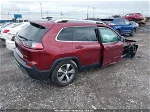 2021 Jeep Cherokee Limited 4x4 Бордовый vin: 1C4PJMDX4MD137757