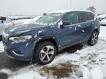 2021 Jeep Cherokee Limited Blue vin: 1C4PJMDX4MD162741