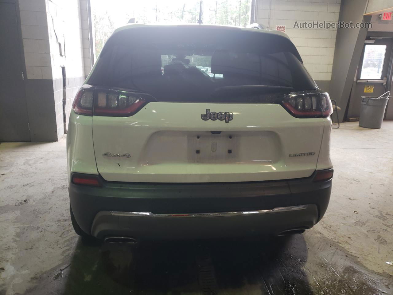 2019 Jeep Cherokee Limited Белый vin: 1C4PJMDX5KD104960