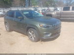 2019 Jeep Cherokee Limited 4x4 Green vin: 1C4PJMDX5KD166357