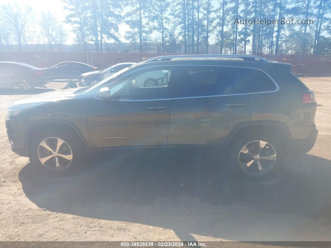 2019 Jeep Cherokee Limited 4x4 Green vin: 1C4PJMDX5KD166357