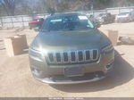 2019 Jeep Cherokee Limited 4x4 Green vin: 1C4PJMDX5KD166357