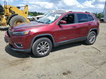 2019 Jeep Cherokee Limited Burgundy vin: 1C4PJMDX5KD216951