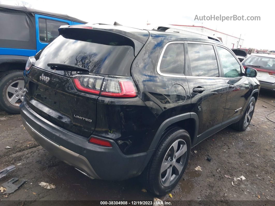 2019 Jeep Cherokee Limited 4x4 Black vin: 1C4PJMDX5KD391071