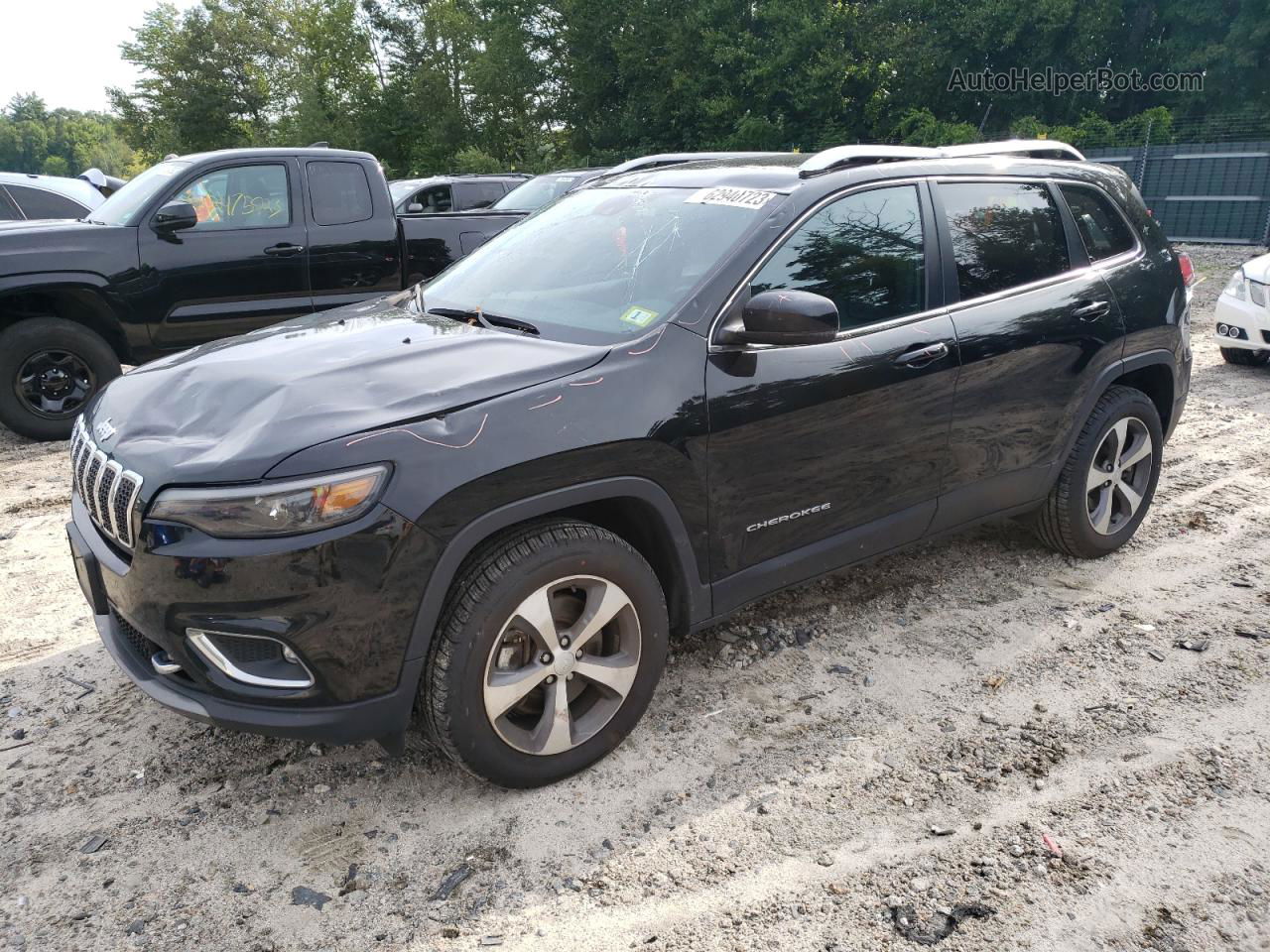 2021 Jeep Cherokee Limited Black vin: 1C4PJMDX5MD119171