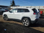 2021 Jeep Cherokee Limited White vin: 1C4PJMDX5MD228228