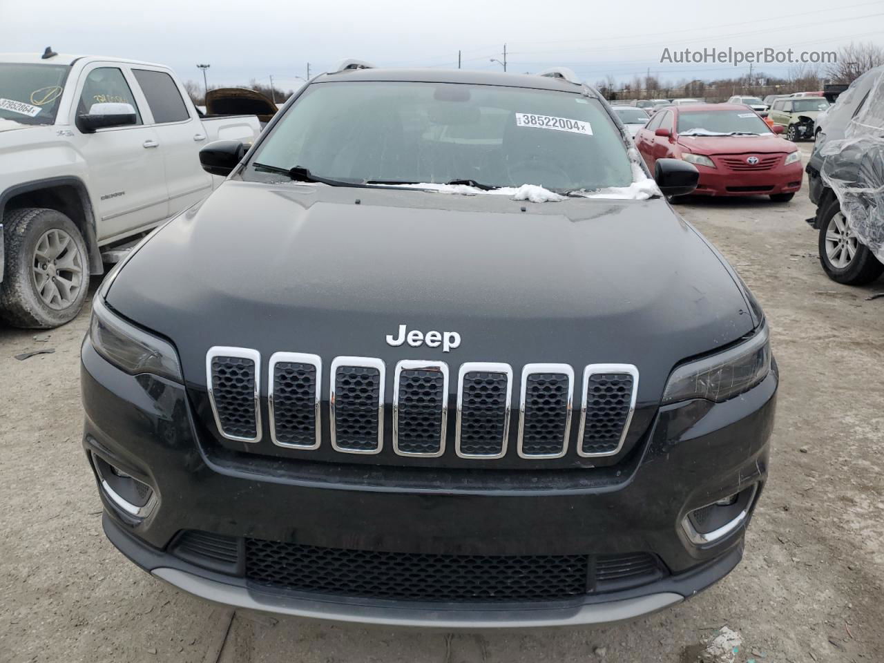 2019 Jeep Cherokee Limited Black vin: 1C4PJMDX6KD255919