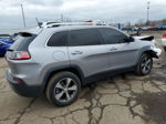 2019 Jeep Cherokee Limited Silver vin: 1C4PJMDX6KD281629