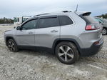 2019 Jeep Cherokee Limited Silver vin: 1C4PJMDX6KD356006