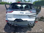 2019 Jeep Cherokee Limited 4x4 White vin: 1C4PJMDX6KD473083