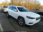 2021 Jeep Cherokee Limited 4x4 White vin: 1C4PJMDX6MD177600