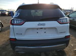 2019 Jeep Cherokee Limited White vin: 1C4PJMDX7KD236165