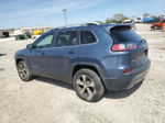 2019 Jeep Cherokee Limited Blue vin: 1C4PJMDX7KD371372