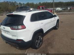 2021 Jeep Cherokee Limited 4x4 White vin: 1C4PJMDX7MD111296