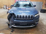 2021 Jeep Cherokee Limited Blue vin: 1C4PJMDX7MD200656