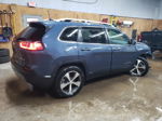 2021 Jeep Cherokee Limited Blue vin: 1C4PJMDX7MD200656