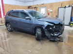 2021 Jeep Cherokee Limited Синий vin: 1C4PJMDX7MD200656