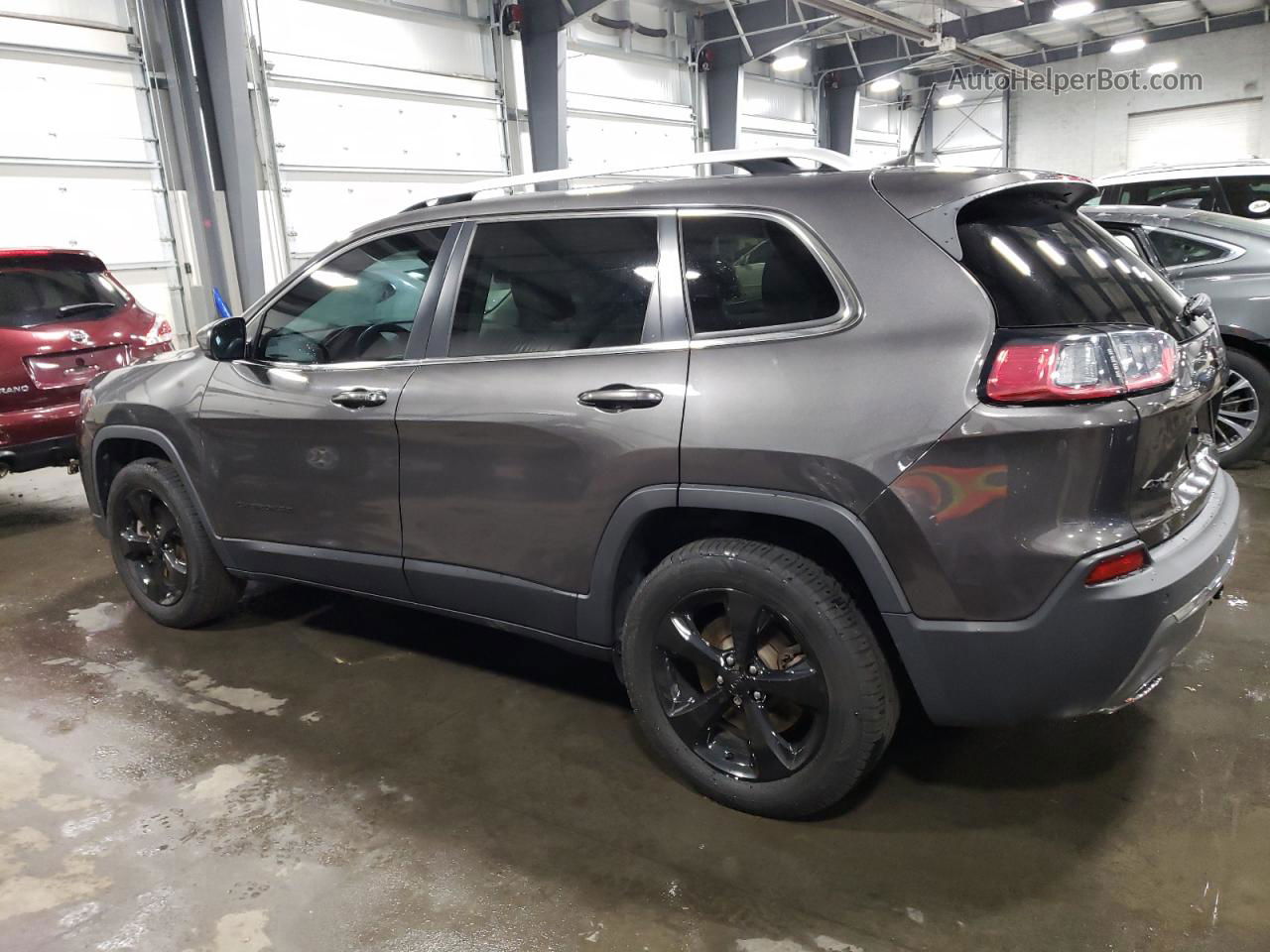 2019 Jeep Cherokee Limited Gray vin: 1C4PJMDX8KD173741