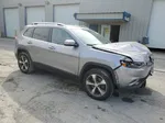 2019 Jeep Cherokee Limited Silver vin: 1C4PJMDX8KD253119