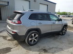 2019 Jeep Cherokee Limited Silver vin: 1C4PJMDX8KD253119