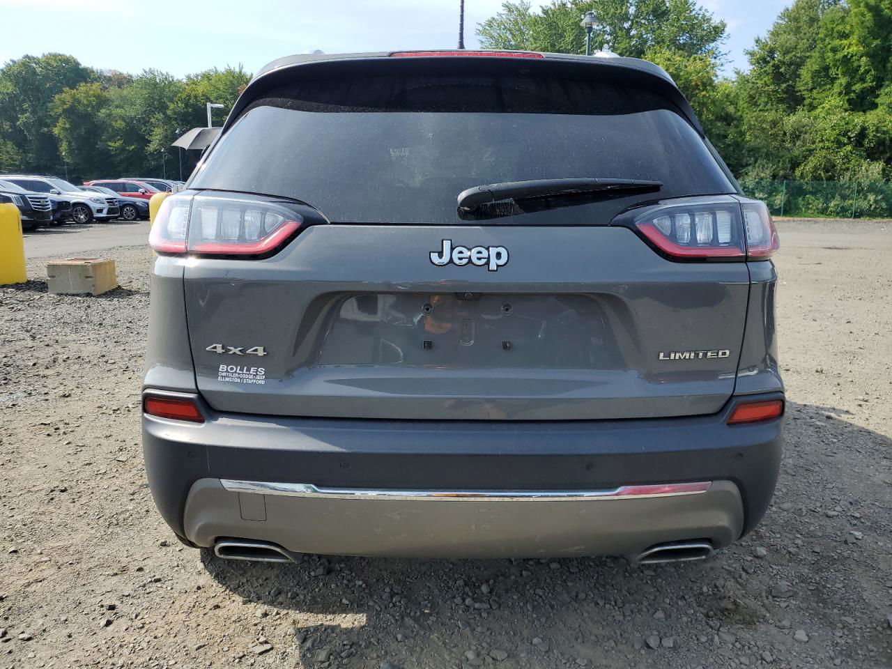 2019 Jeep Cherokee Limited Gray vin: 1C4PJMDX8KD391503