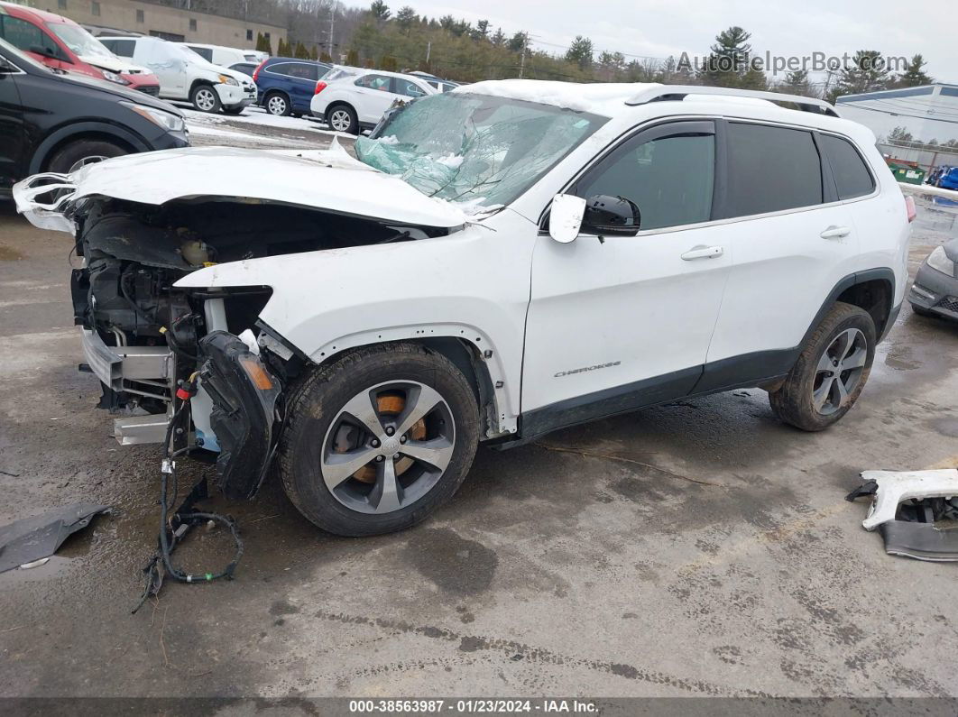 2019 Jeep Cherokee Limited 4x4 Белый vin: 1C4PJMDX8KD408767