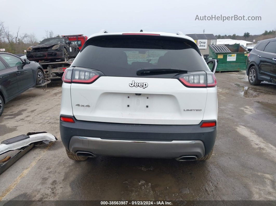 2019 Jeep Cherokee Limited 4x4 Белый vin: 1C4PJMDX8KD408767