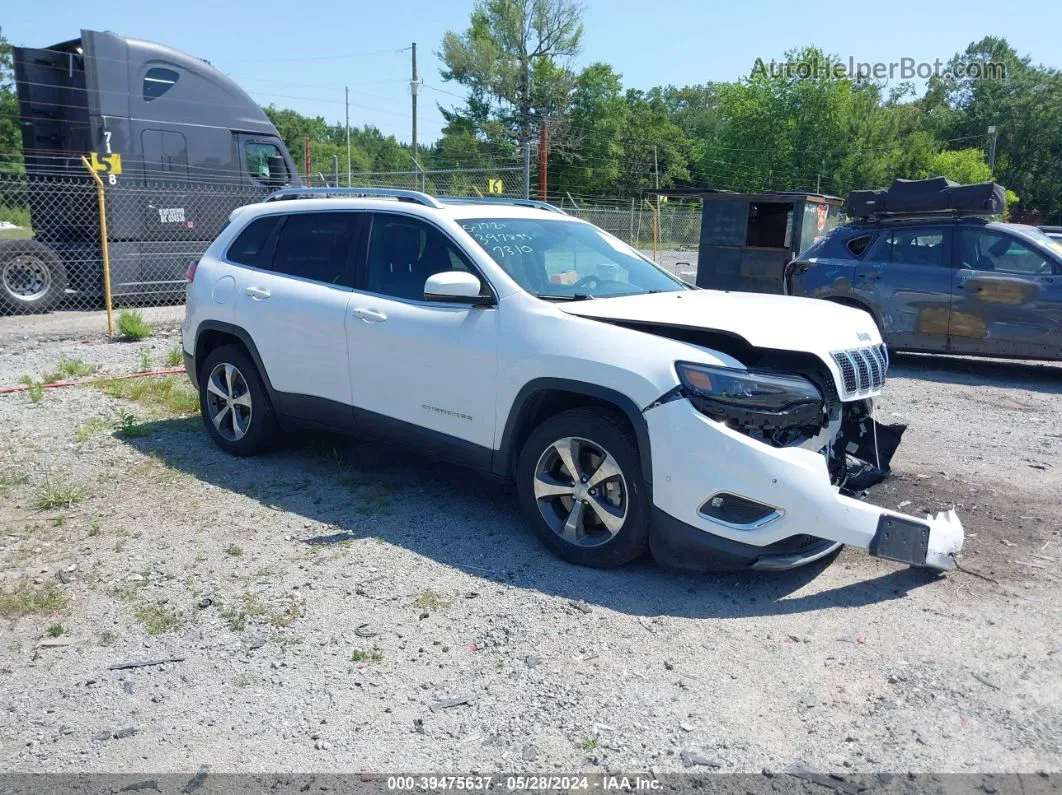 2019 Jeep Cherokee Limited 4x4 Белый vin: 1C4PJMDX8KD417310