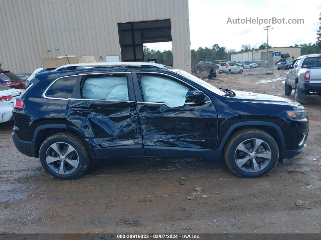 2019 Jeep Cherokee Limited 4x4 Black vin: 1C4PJMDX8KD425682