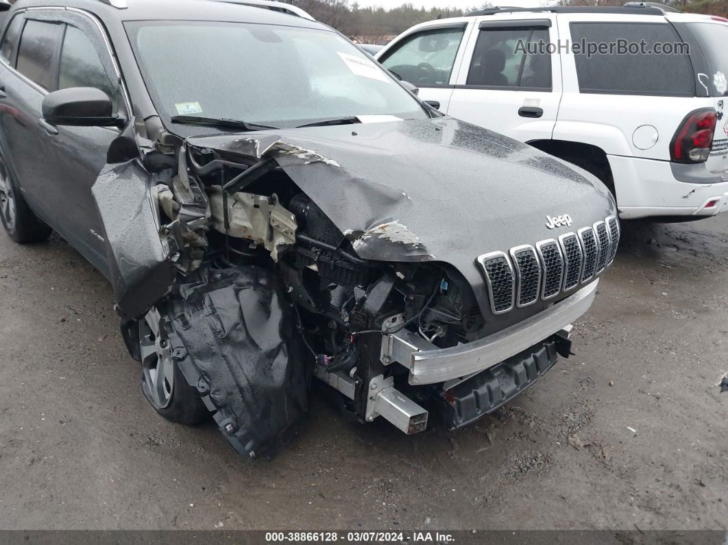 2019 Jeep Cherokee Limited 4x4 Gray vin: 1C4PJMDX8KD460237