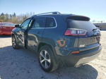 2021 Jeep Cherokee Limited Blue vin: 1C4PJMDX8MD170471