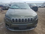 2019 Jeep Cherokee Limited Green vin: 1C4PJMDX9KD197529