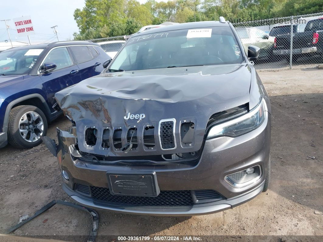 2019 Jeep Cherokee Limited 4x4 Gray vin: 1C4PJMDX9KD269328