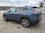 2019 Jeep Cherokee Limited Blue vin: 1C4PJMDX9KD418238